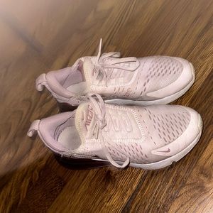 Used nike air max 270 purple and pink still in good condition